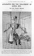 Apparatus for the treatment of lupus, etc. Wellcome L0010477.jpg