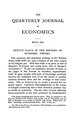 Charles Henry Hull (1900) - 'Petty's Place in the History of Economic Theory', in: The Quarterly Journal of Economics