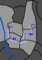 Line 1 of Madrid's bus network.