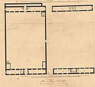 Plano del Cuartel de Santo Domingo de Pontevedra, capaz de 400 hombres Alzado y Sección 02.jpg