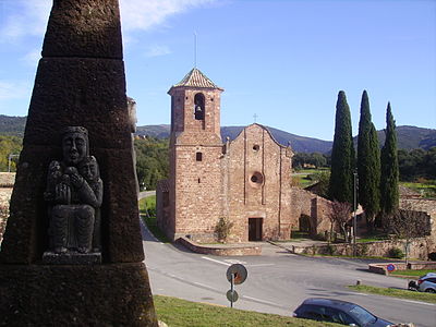 Català: Església de Sant Martí del Brull English: Sant Marti del Brull church