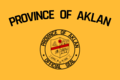 Flag of Aklan (governor's variant}