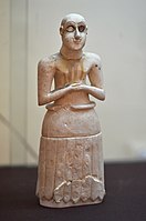 Sumerian male worshiper from Diyala Province, Iraq