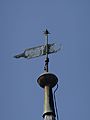 English: Weather vane at the church of Lützeroda, Thuringia, Germany