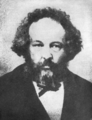 Portrait of Bakunin by Aleksandr Ge