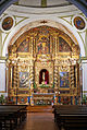 Altar barroc de l'Ermita Basílica de la Virgen del Yugo d'Arguedas, Ribera de Navarra