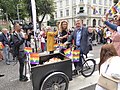 Lars Løkke Rasmussen at Copenhagen Pride Parade 2019.