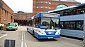 English: Metrobus 378 (Y378 HMY), a Dennis Dart SLF/Caetano Nimbus, in Redhill bus station, on route 411.