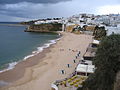 The beach in winter.