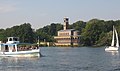 die Heilandskirche am Jungfernsee.