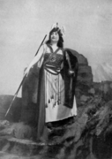 Olive Fremstad (1871–1951) as Brünnhilde in Die Walküre.png