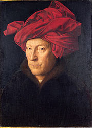 Porträt des Mannes mit dem Turban 1433