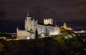 Alcazar at night - Segovia, Spain - panoramio.jpg