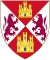 Arms of Henry of Castile and Sousa (illegitimate child of Henry II)