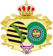 Coat of Arms of Princess Leopoldina of Brazil (Order of Maria Luisa).svg