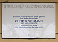 Günter Neumann, Mommsenstraße 57, Charlottenburg