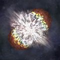 Artist's impression of how the supernova may have looked nearby.