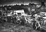 Thumbnail for File:American supplies being landed at Iwo Jima.JPEG