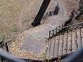The John T. Brush Stairway, the only remaining part of the Polo Grounds