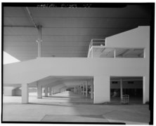 North-side of grandstand (levels 1,2,3) - CD-S. - Hialeah Park Race Track, East Fourth Avenue, Hialeah, Miami-Dade County, FL HABS FLA,13-HIAL,1-55.tif