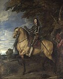 Anthony van Dyck, Equestrian Portrait of Charles I, c. 1637–8