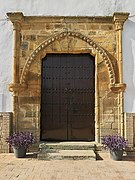 Portada de la Iglesia de Nuestra Señora de las Nieves, Alanís.jpg