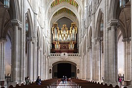 Upper choir from the major nave.