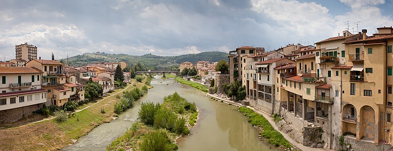 River Sieve, South of the bridge,