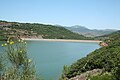 Barrage vu depuis le lac.