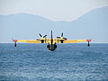 Canadair CL-415 right before refilling