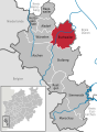 Lage in der Städteregion Aachen