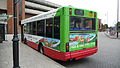 English: Travel Surrey 8097 (YT51 EAA), a Dennis Dart SLF/Plaxton Pointer MPD, in Staines bus station, Surrey, just after arriving on route 426.