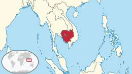 Map of Cambodia