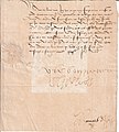A letter by Charles V to his aunt and governess for the Netherlands, Margaret of Austria, October 19, 1519
