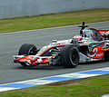 Testing for McLaren at Jerez