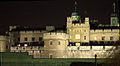 the Flint Tower with the Waterloo Barracks and the White Tower in the background