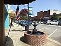 Fountain on South block of 100 E Main St