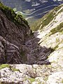 Felsschlucht bei Werfen A rock canyon at Werfen