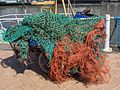 drying fishing nets