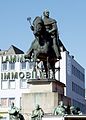 equestrian statue in Cologne (1878)