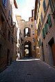 Old street in Siena