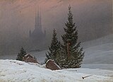 Caspar David Friedrich, Winter Landscape, c. 1811