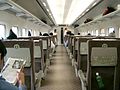 A view of cabin Shinkansen 300 Series