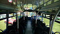 Southern Vectis 1103 Blackgang Chine (HW08 AOS), a Scania OmniCity. This is the upstairs interior, looking back to front.}}