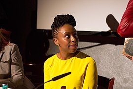 Chimamanda Ngozi Adichie at a book signing in Berlin, Germany on 16 May 2014.jpg