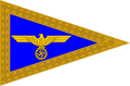 Dienstwimpel Admirale (Car Pennant for Admirals)