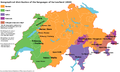 Landessprachen in der Schweiz 2000