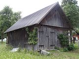 English: Barn in Rateče, Slovenia