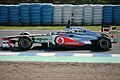 Button testing at Jerez, February