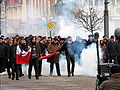 Filmmaking of "Black Thursday" on ulica Świętojańska in Gdynia